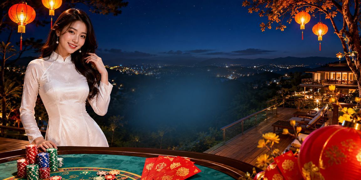 Người chơi nữ tại Đà Lạt mặc áo dài tham gia game bắn cá trực tuyến trên điện thoại