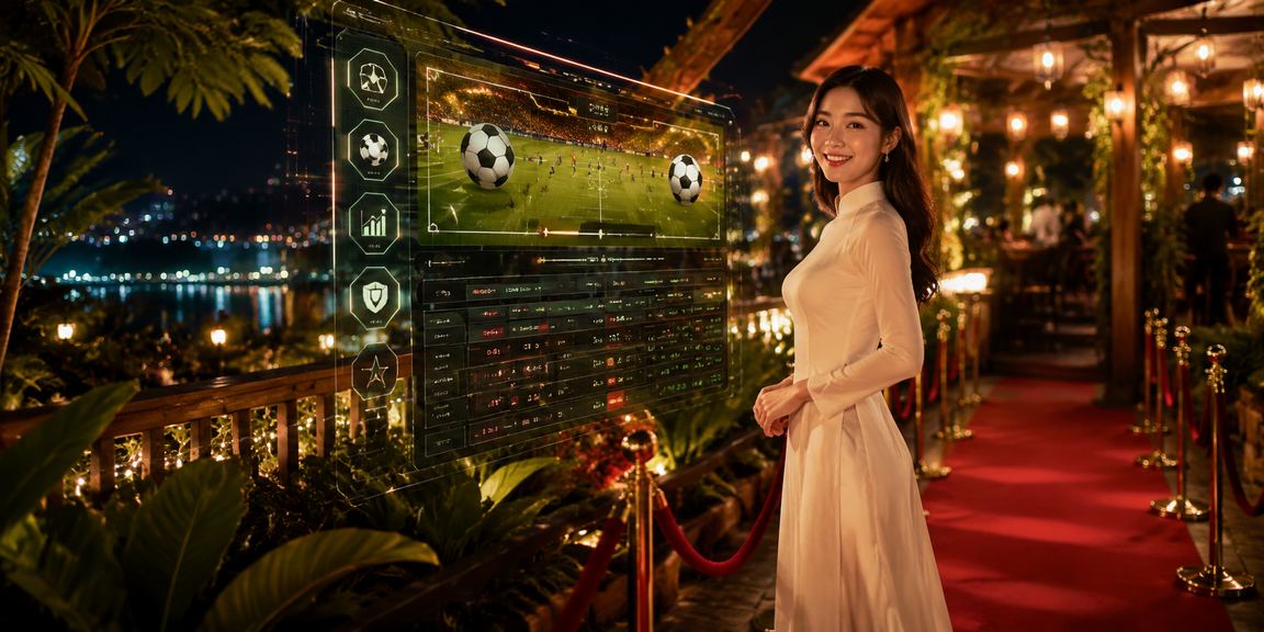 Người chơi trải nghiệm casino trực tuyến tại Hà Nội với trang phục truyền thống áo dài